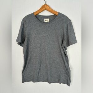 Pact men's gray organic cotton short-sleeve t-shirt Size M